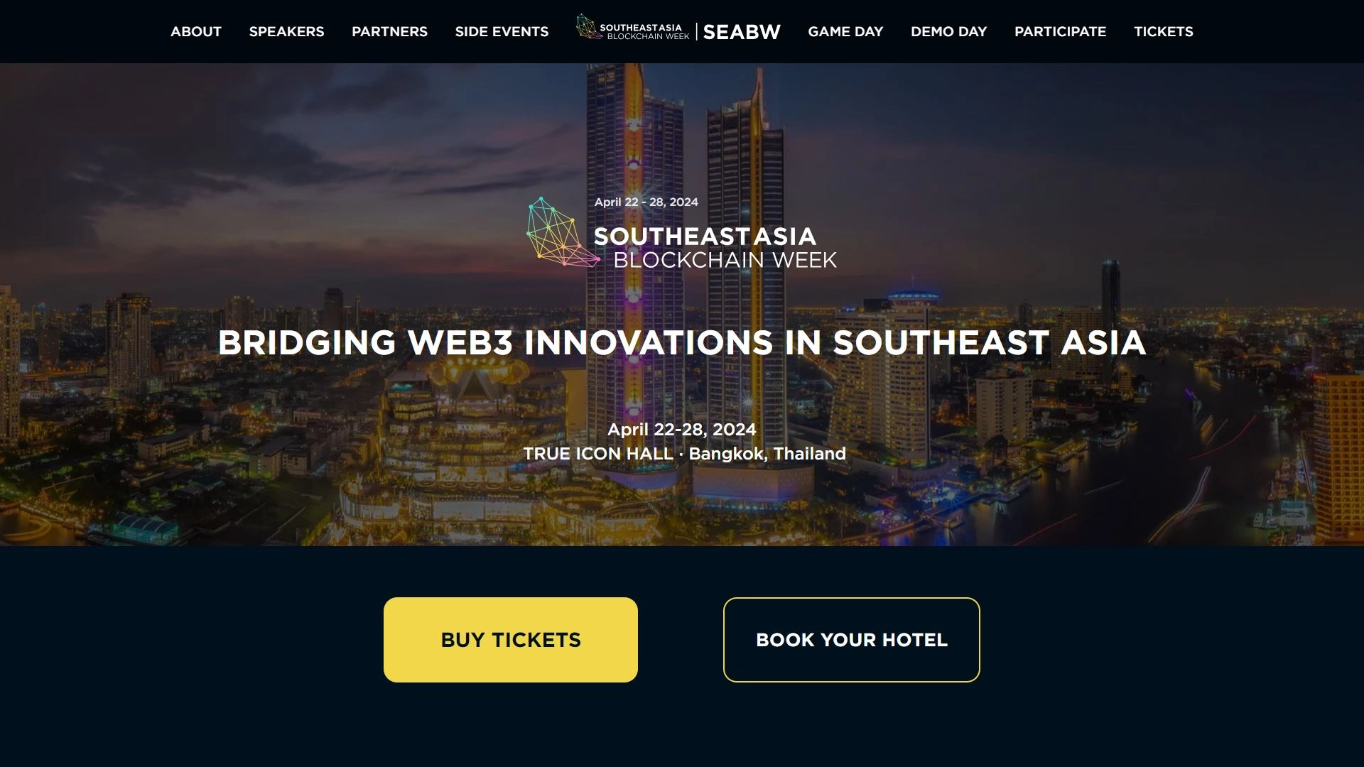 Sự kiện Southeast Asia Blockchain Week sẽ diễn ra tại Bangkok vào ngày ...