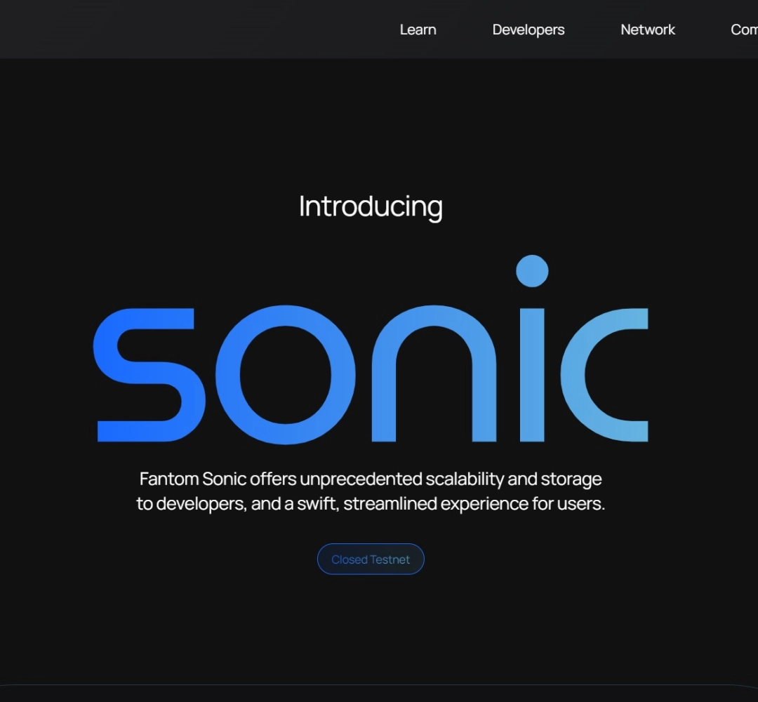 Sonic, layer-1 nâng cấp từ Fantom, triển khai mainnet