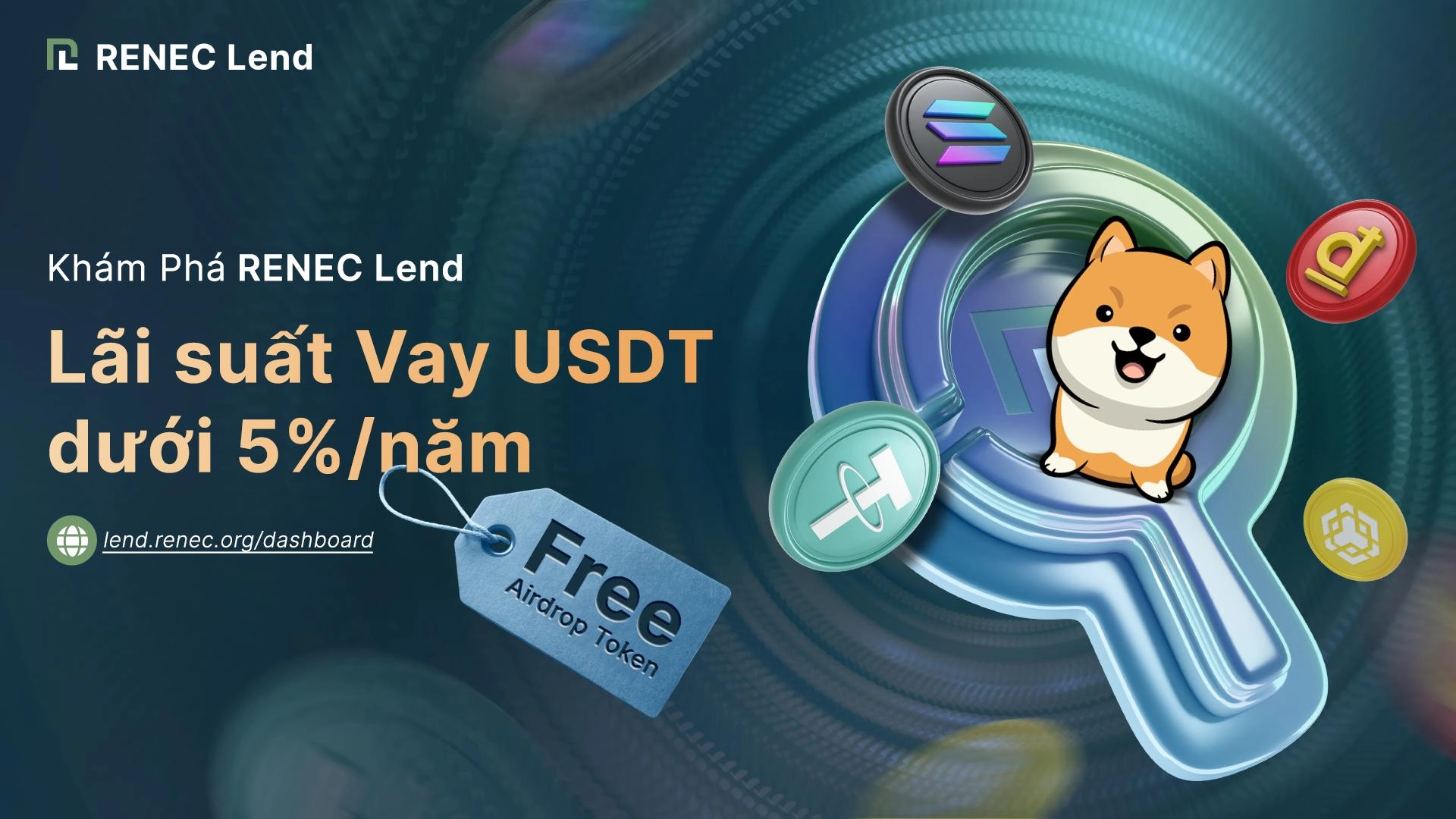 Khám phá RENEC Lend: Giải pháp vay USDT với lãi suất dưới 5%/năm cùng ...