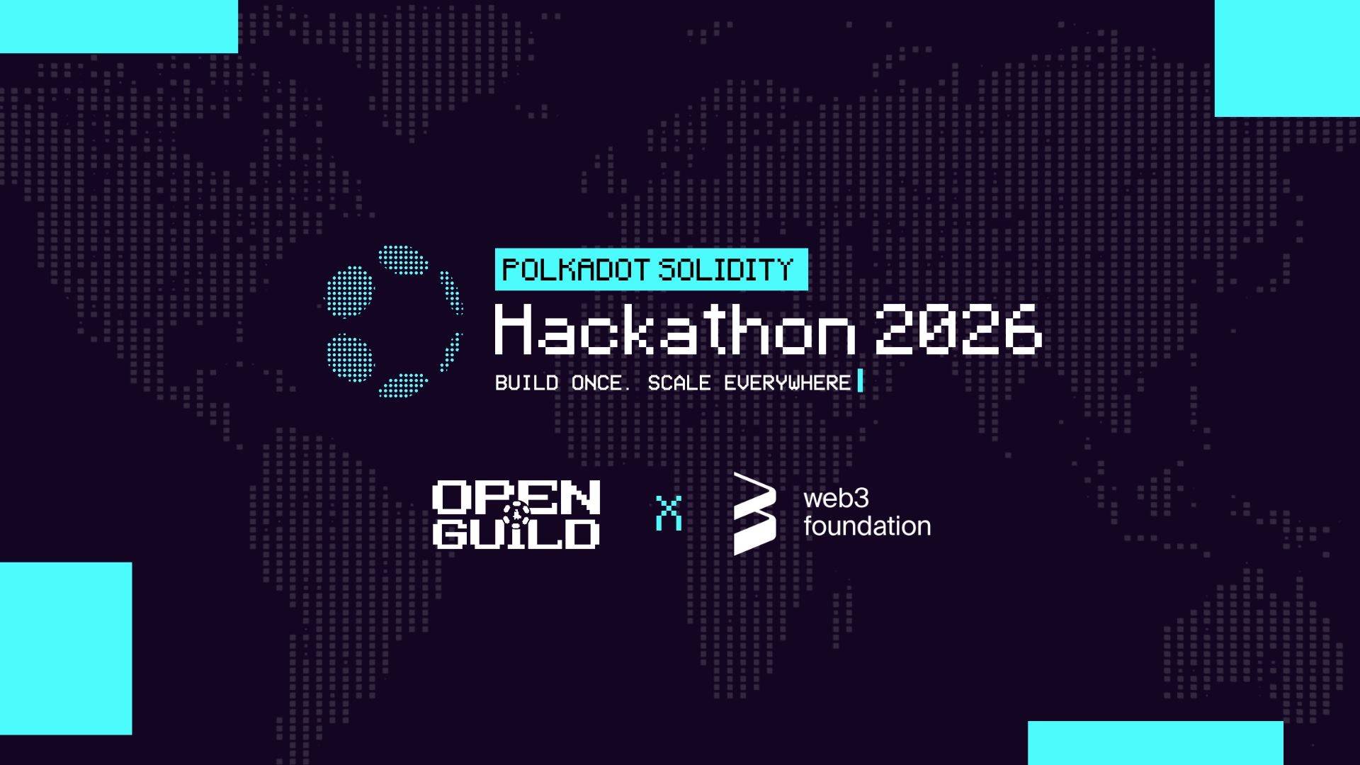 OpenGuild phối hợp cùng Web3 Foundation triển khai Polkadot Hackathon 2026插图1