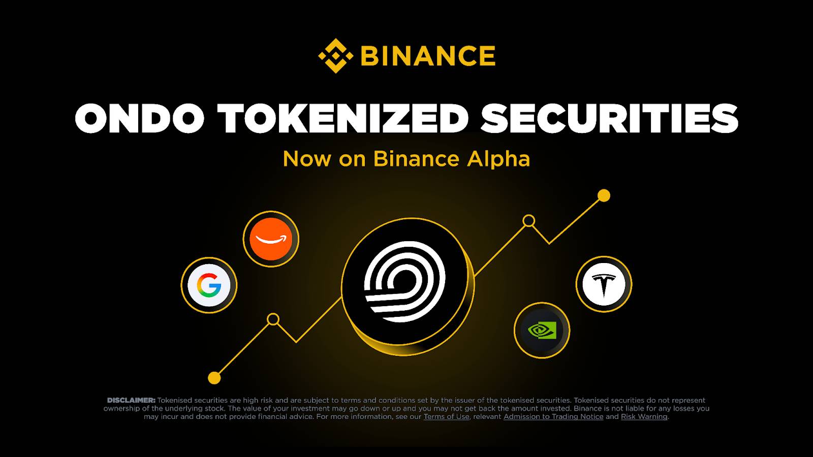 Binance quay lại mảng cổ phiếu token hóa thông qua hợp tác với Ondo Finance插图