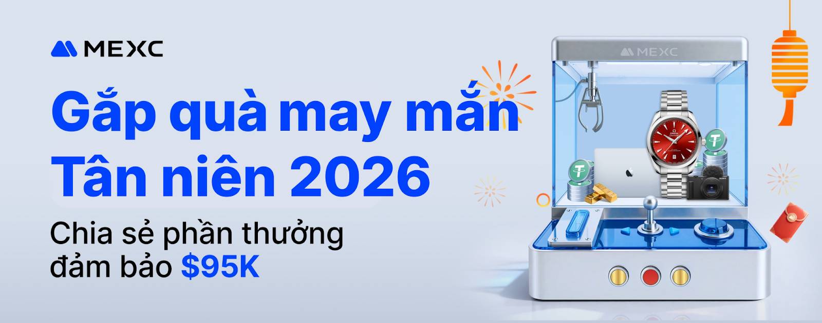 MEXC khuấy đảo thị trường với ”Gắp Quà Tết May Mắn“ dành riêng cho cộng đồng Việt Nam插图