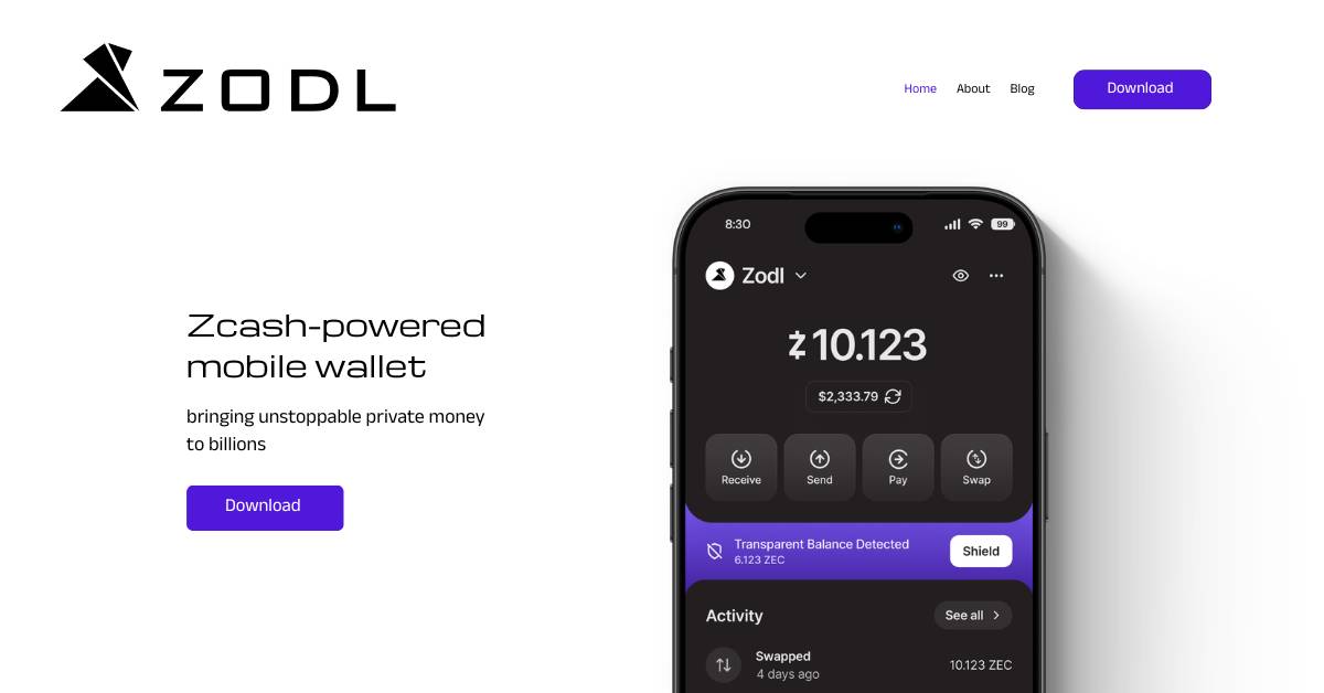 Zodl là gì? Tìm hiểu về ứng dụng ví bảo mật thế hệ mới dành cho Zcash插图1