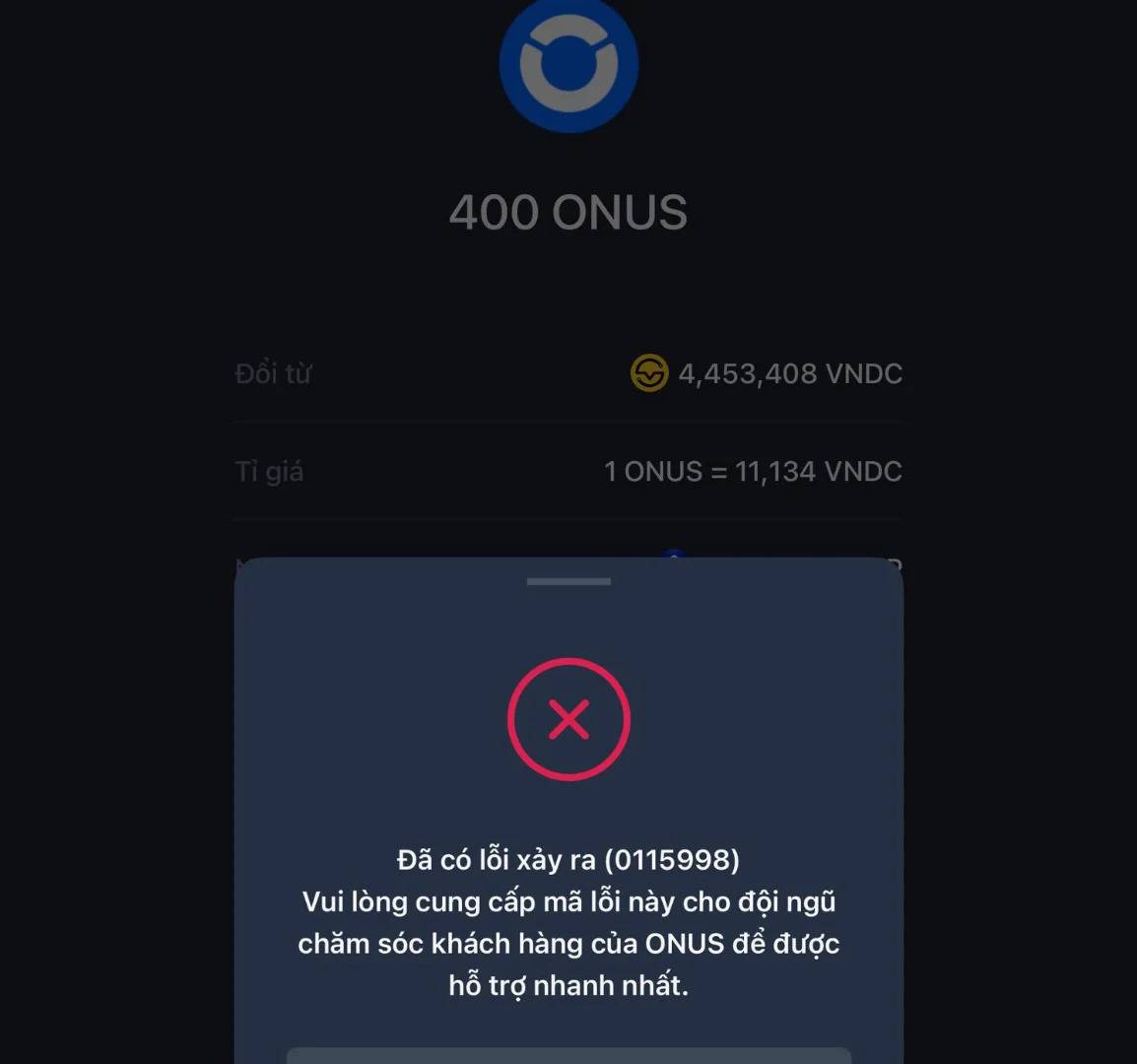 Vén màn hệ sinh thái tiền số ONUS đang bị tê liệt插图1