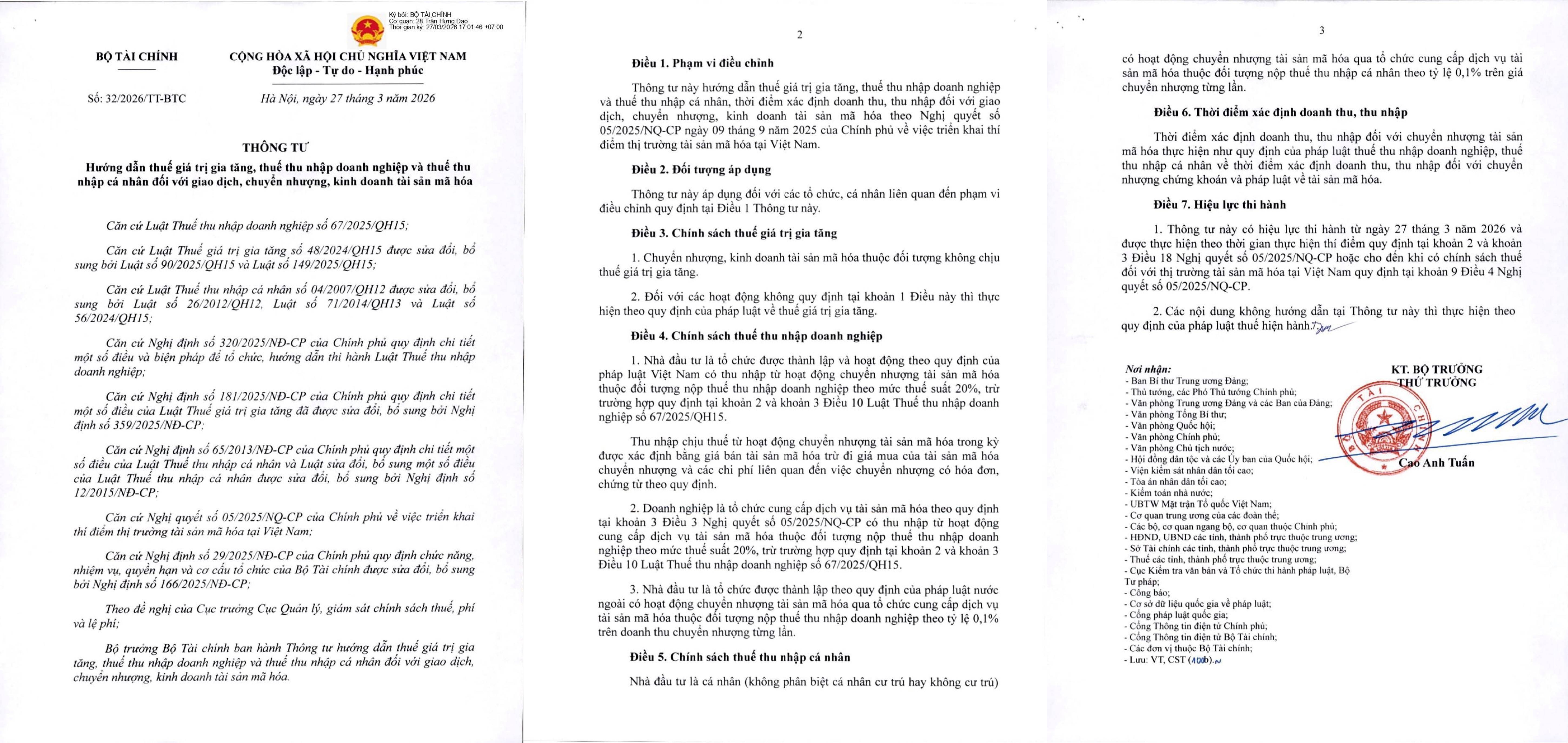 Nhà đầu tư tài sản mã hóa tại Việt Nam cần lưu ý những gì về thuế suất sau Thông tư 32?插图1 Nhà đầu tư tài sản mã hóa tại Việt Nam cần lưu ý những gì về thuế suất sau Thông tư 32?插图1