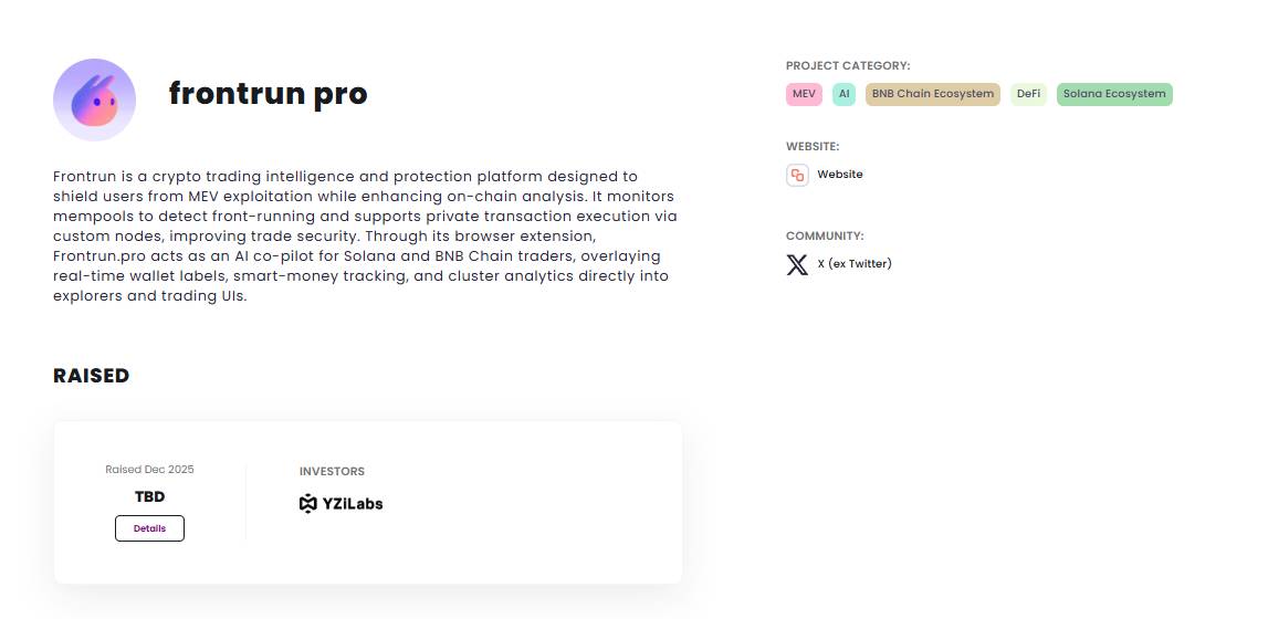Frontrun là gì? Dự án hạ tầng hỗ trợ giao dịch tài sản số插图3