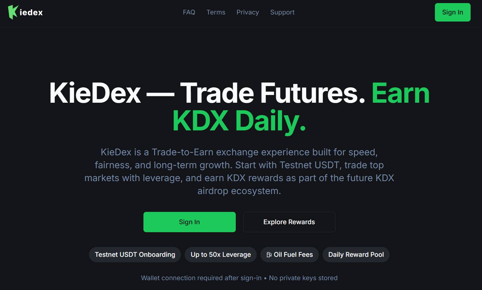 KieDex là gì? Nền tảng Perp DEX với mô hình Trade to Earn插图1