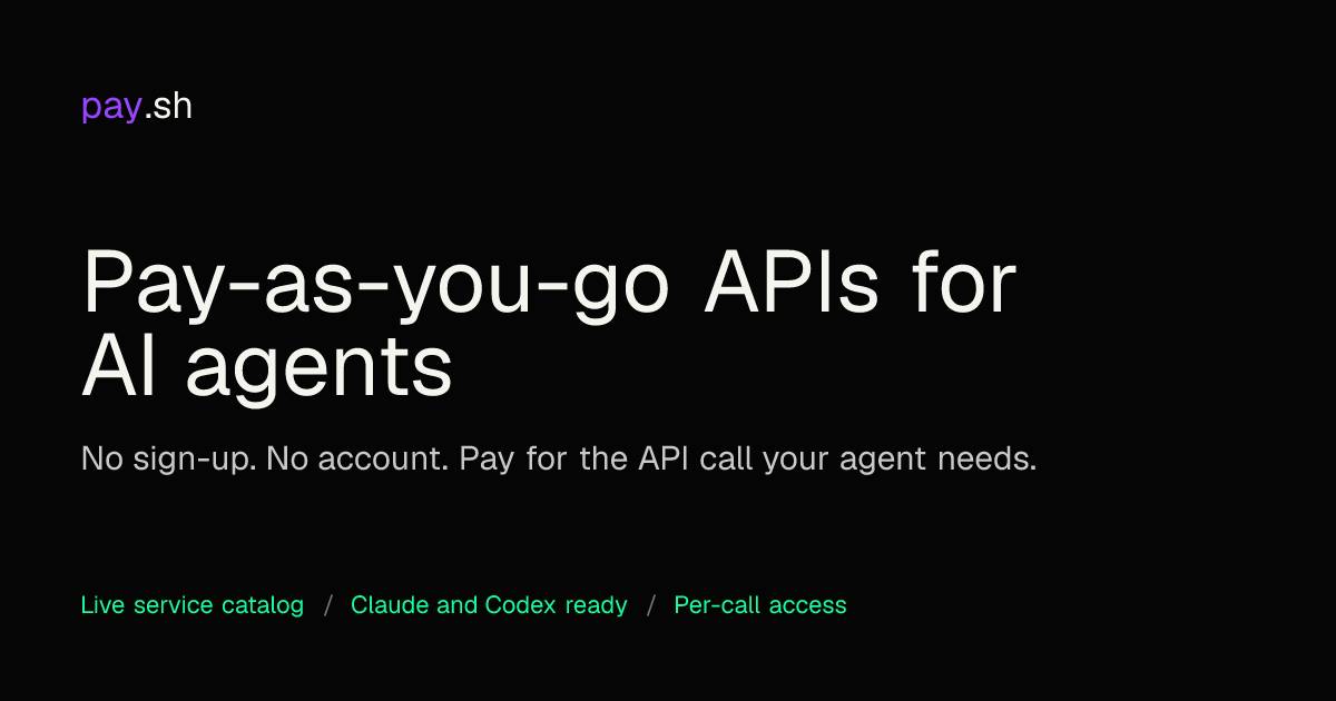 Google Cloud hợp tác với Solana ra mắt Pay.sh, cho phép AI tự trả phí API bằng stablecoin插图