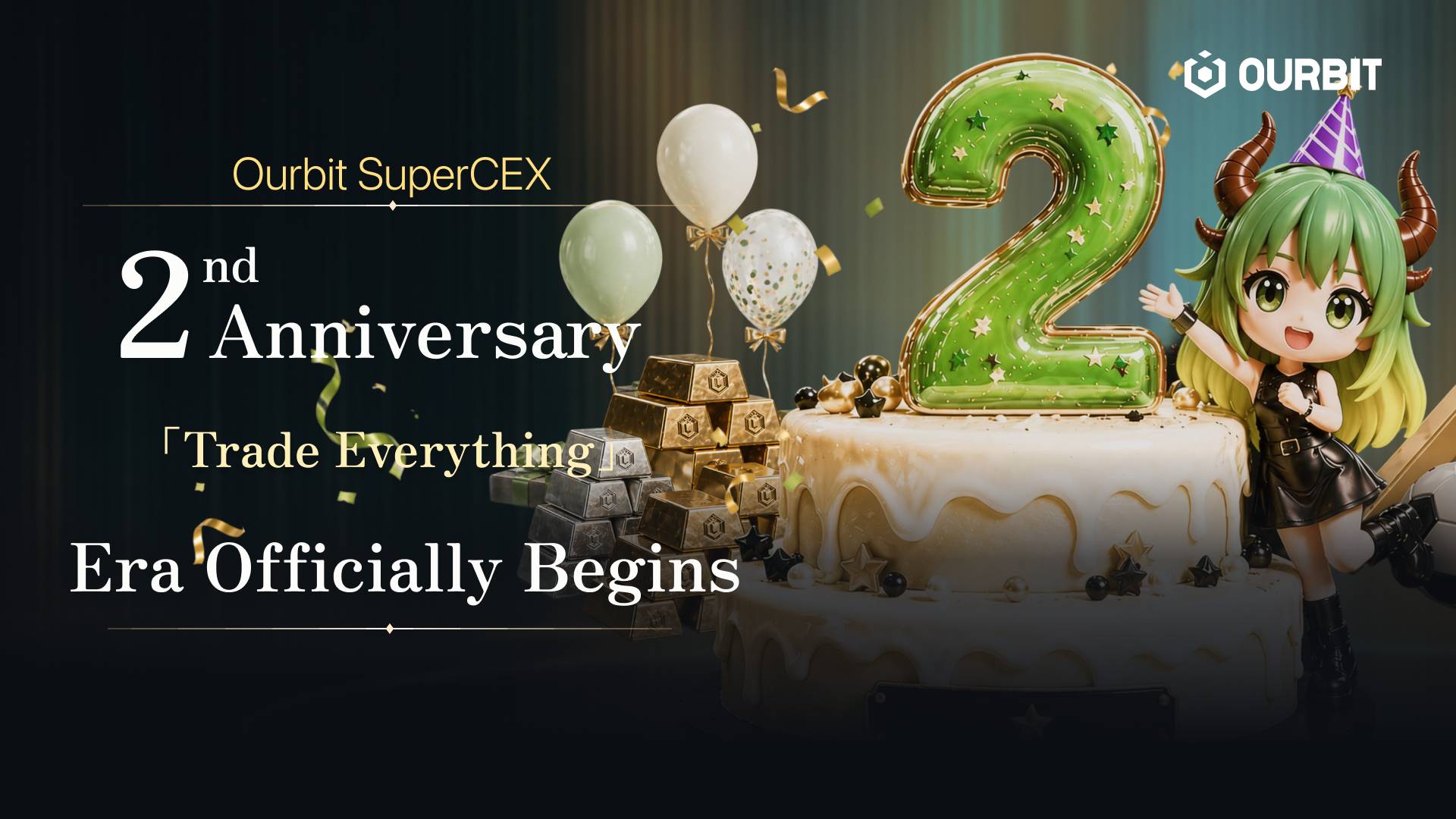 Ourbit SuperCEX kỷ niệm 2 năm thành lập với định hướng "Giao dịch tất cả"插图