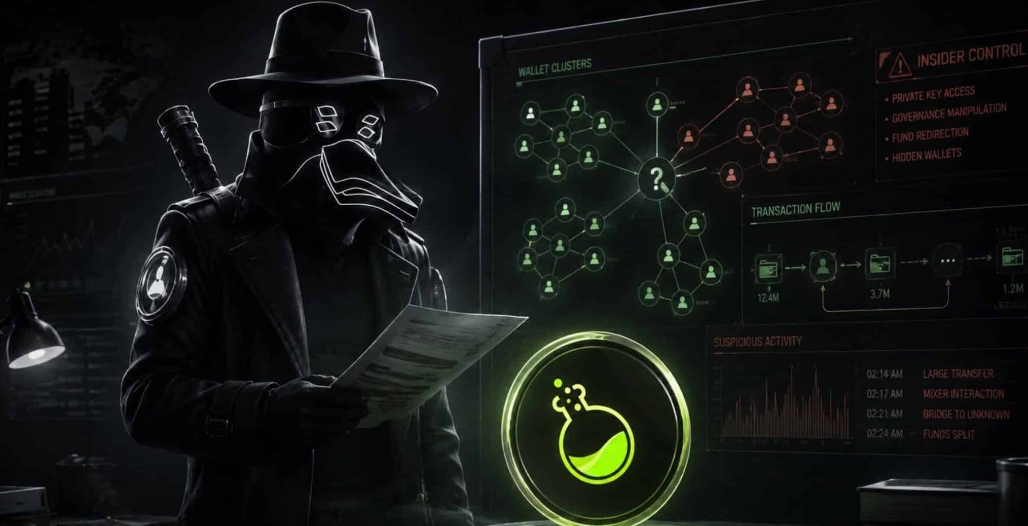 ZachXBT bóc trần nghi án thao túng LAB: 95% nguồn cung trong tay nội bộ, token AI bị thổi FDV lên 6 tỷ USD插图