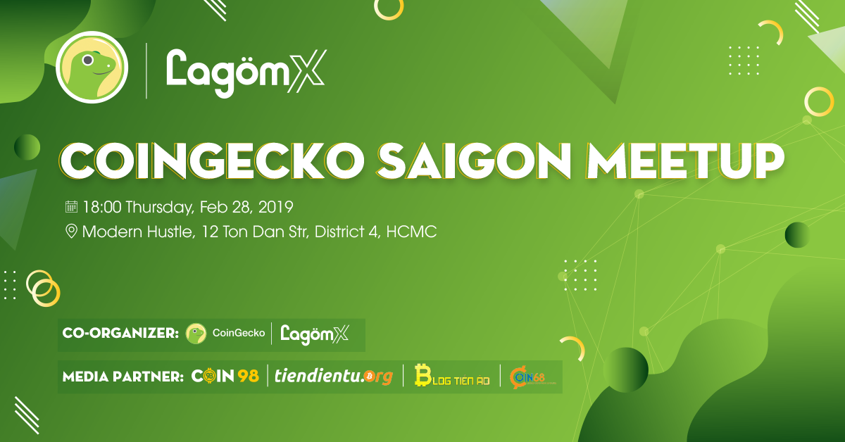 COINGECKO SAIGON MEETUP - 2018 CRYPTO INSIGHTS & 2019 MARKET PREDICTIONS