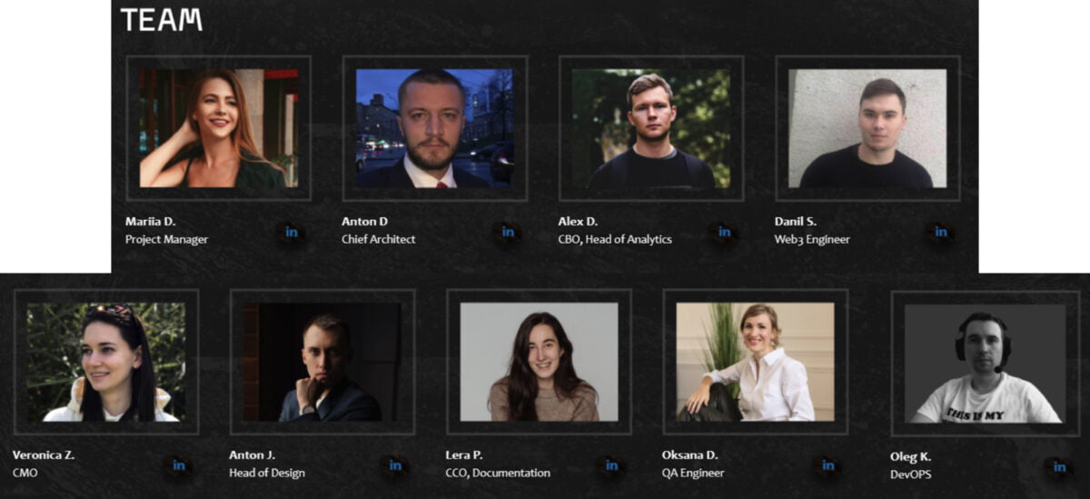 Đội ngũ phát triển dự án Marnotaur