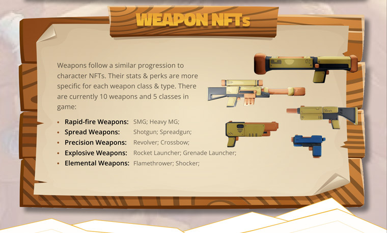 Vũ khí Catina Royale NFT